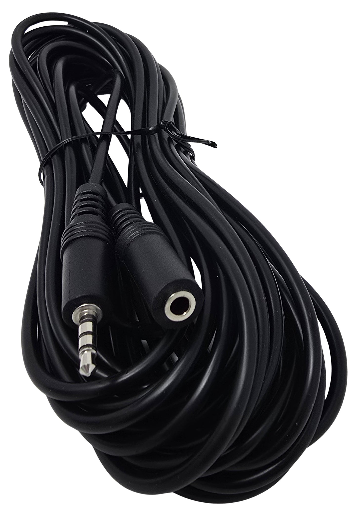 YCS Basics 25 Foot 3.5mm Male To Female 4 Conductor TRRS Extension Cable