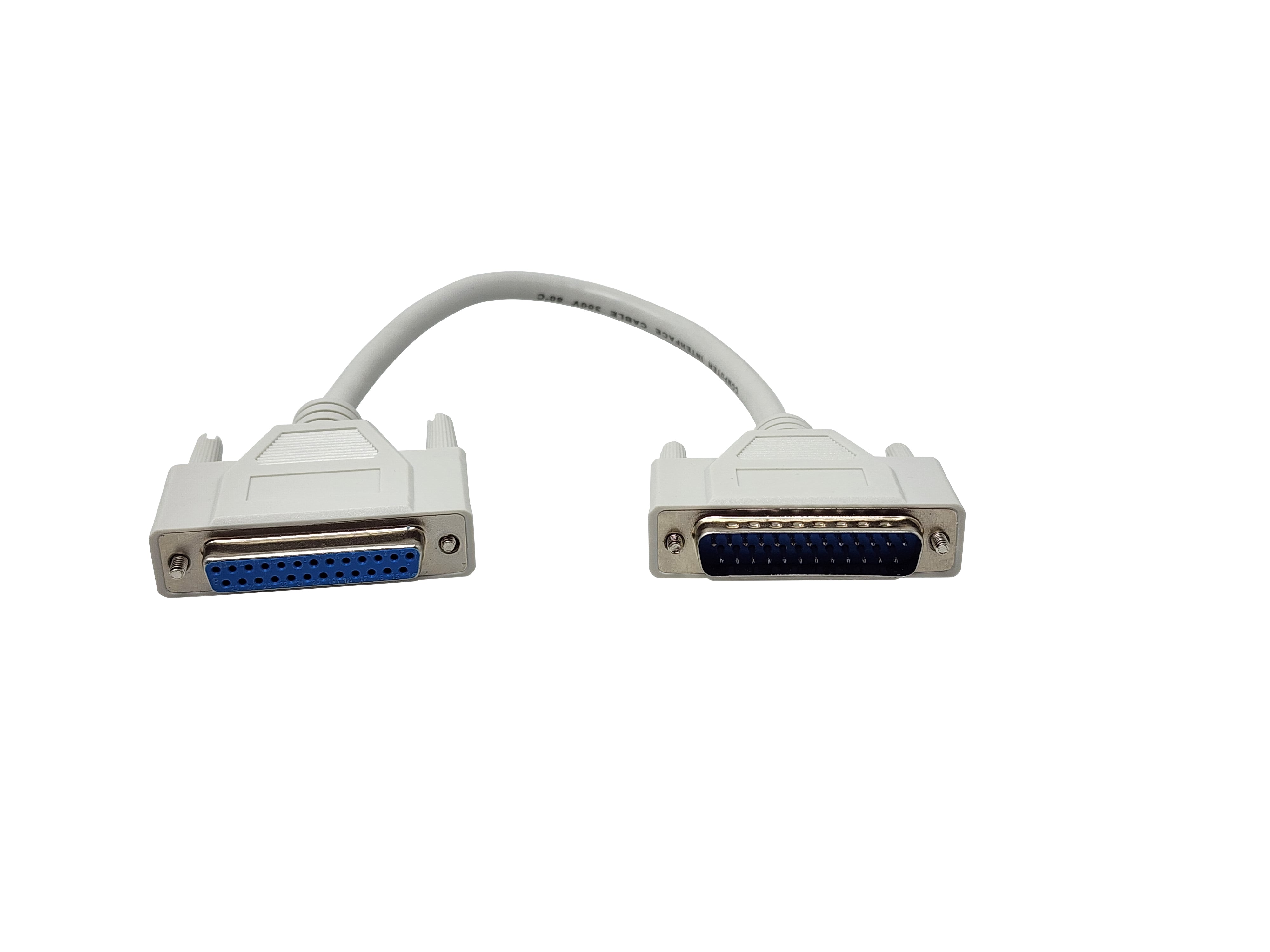 Serial 25 Port Your Cable Store 1 Foot DB25 25 Pin Serial Port Cable Male / Female RS