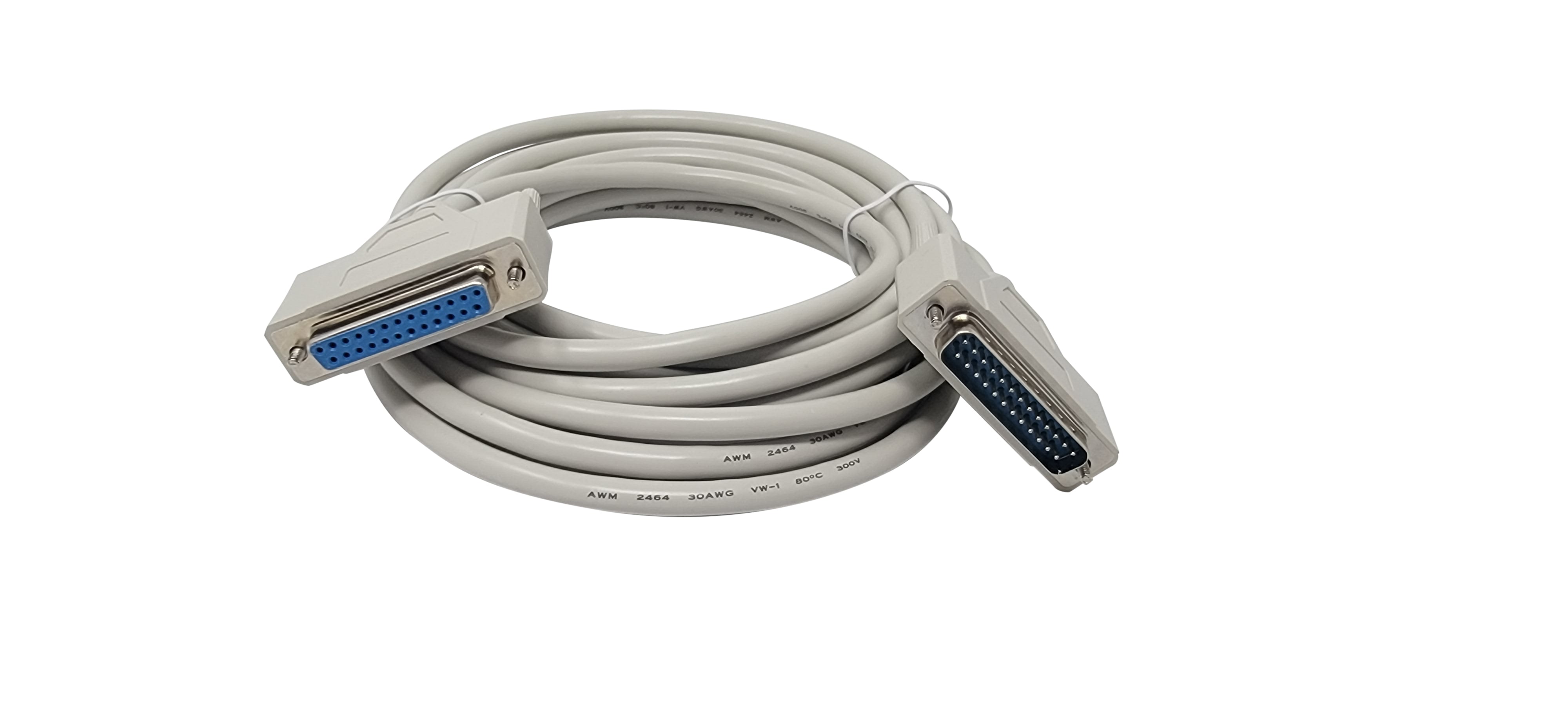Serial 25 Port Your Cable Store 15 Foot DB25 25 Pin Serial Port Cable Male / Female R