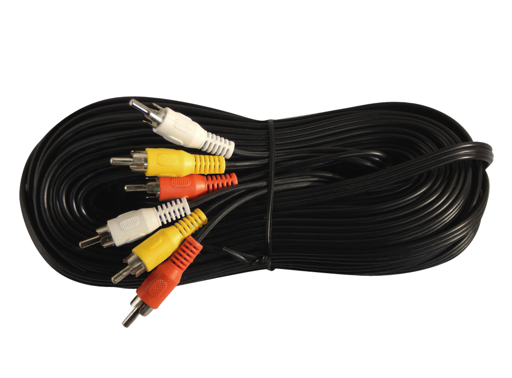RCA 3 Male to 3 Male Audio / Video Cables – Your Cable Store